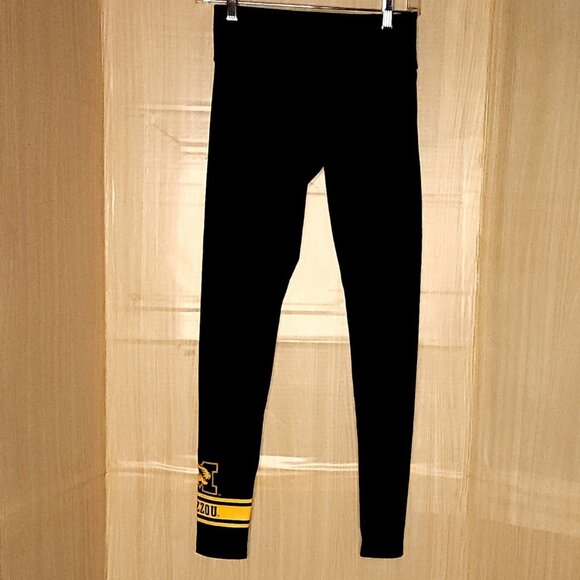 Pink Victoria's Secret Womens University Of Missouri Athletic Leggings XS - Picture 4 of 8